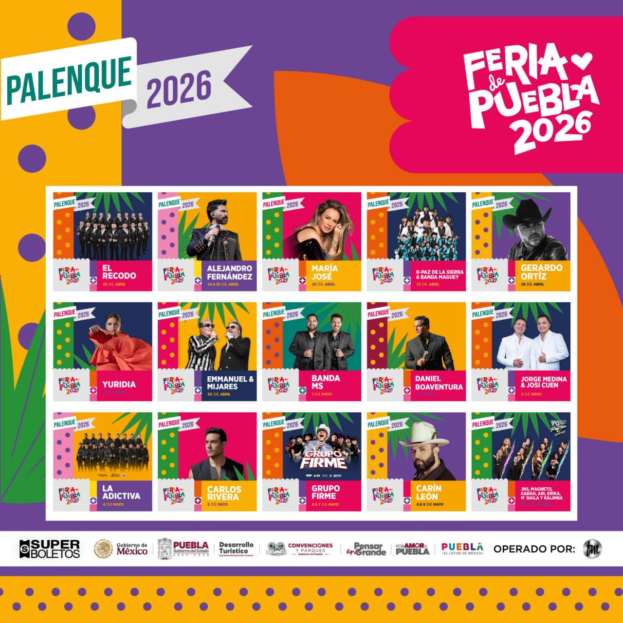 Palenque Feria de Puebla 2026