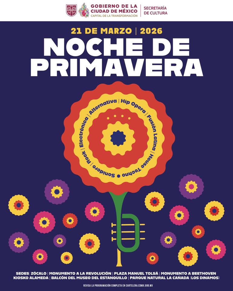 Noche de Primavera 2026 en la Ciudad de México: artistas, sedes y ...