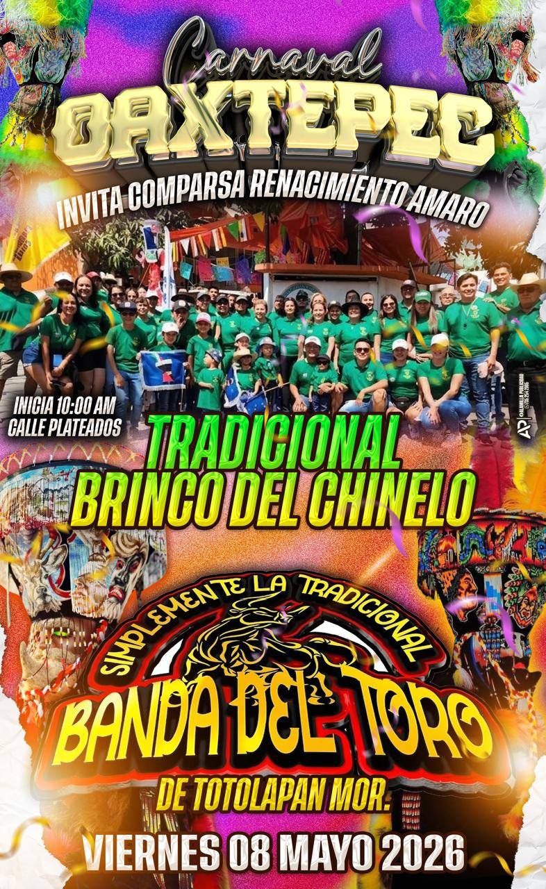 Carnaval Oaxtepec 2026