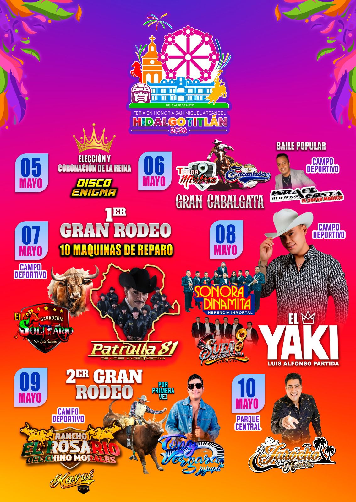 Hidalgotitlan Expo Feria Hidalgotitlán 2026 en Veracruz: Fechas, cartelera y ...