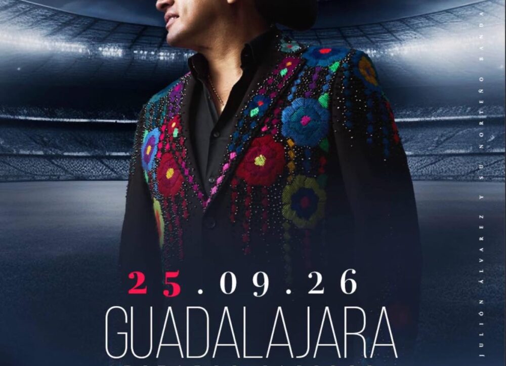 Julión Álvarez en Guadalajara 2026