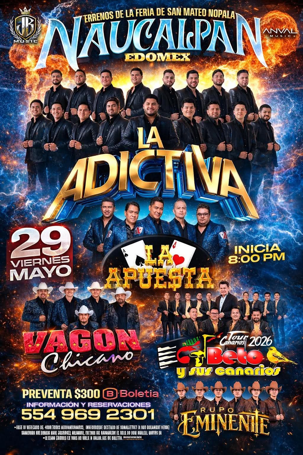 Banda La Adictiva en Naucalpan