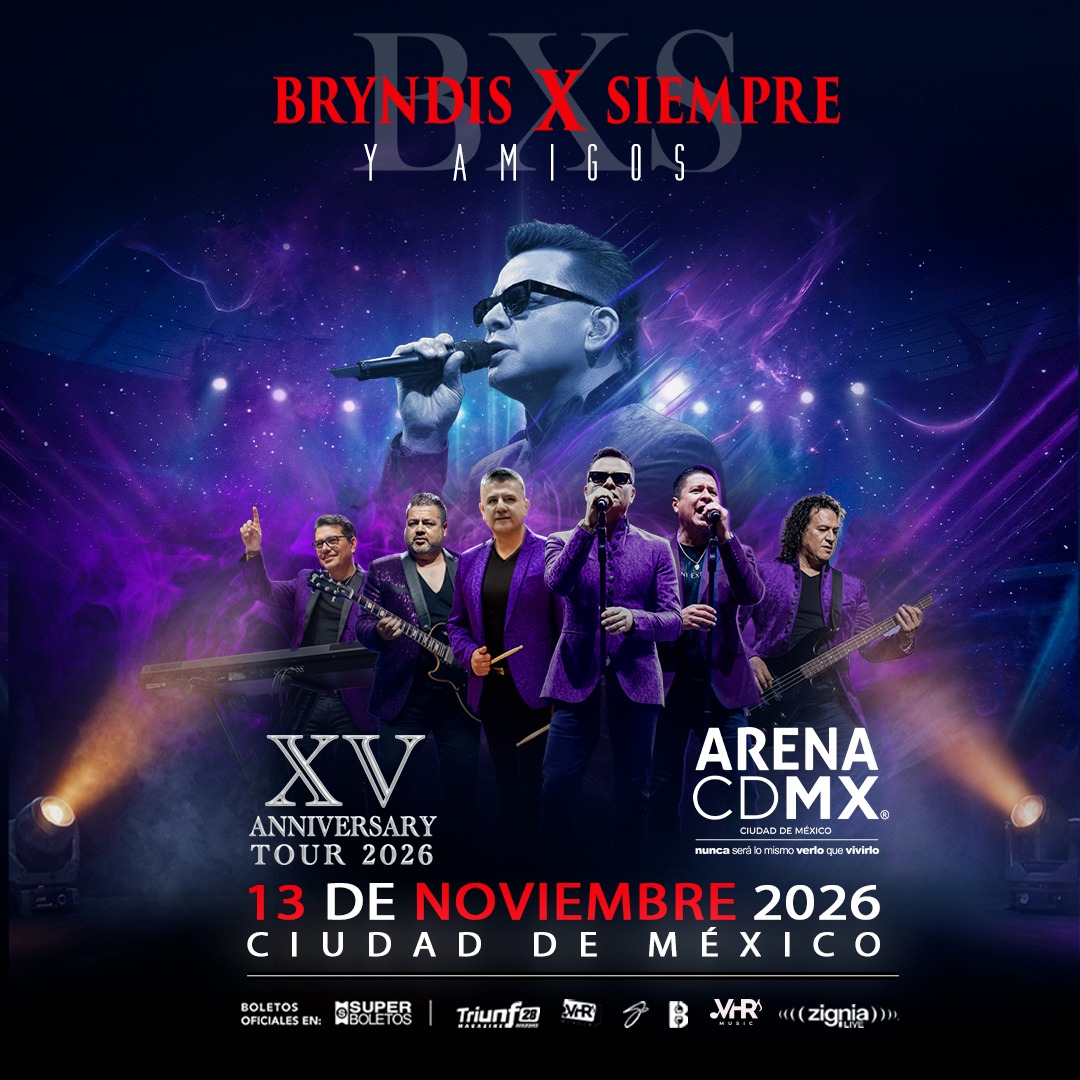 BXS Arena CDMX 13 noviembre 2026