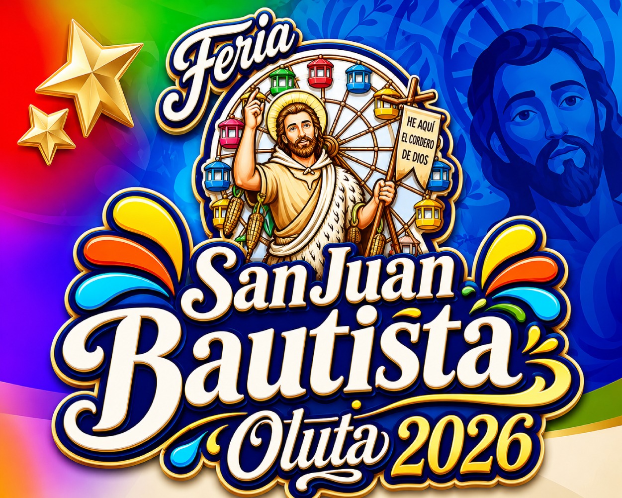 Cartelera artística Feria San Juan Bautista Oluta 2026