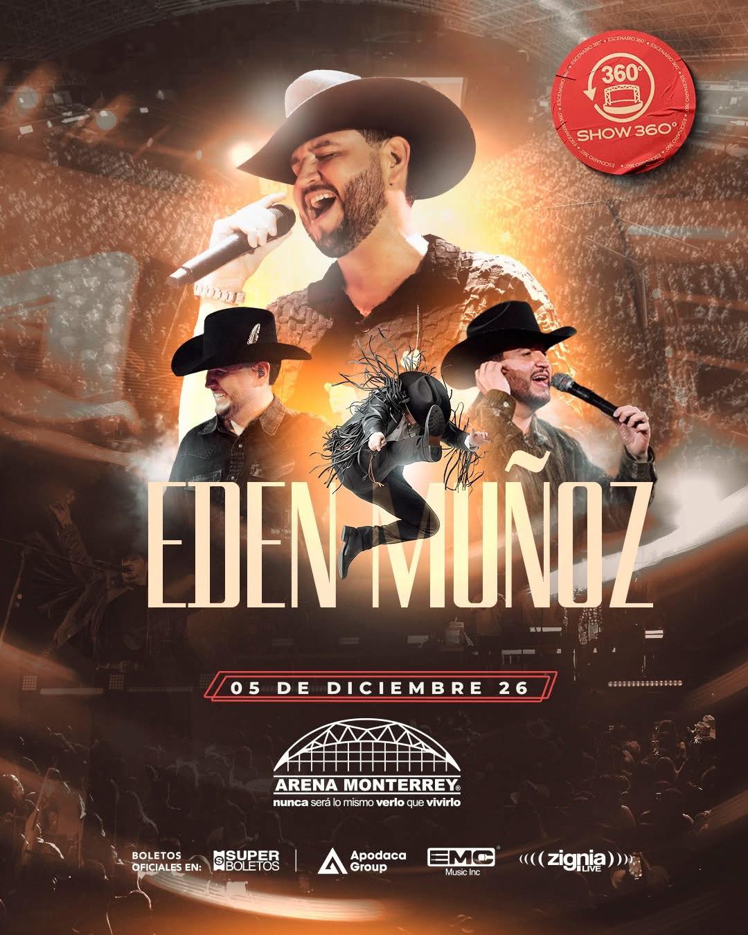 Eden Muñoz Arena Monterrey 2026
