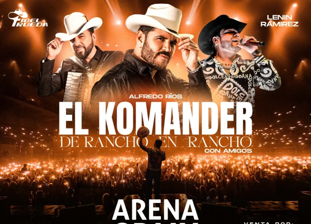 El Komander Lenin Ramirez Fidel Rueda Arena CDMX