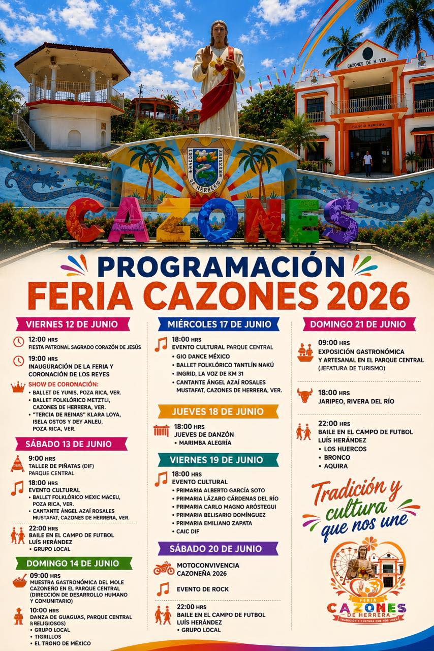 Programa Feria Cazones 2026