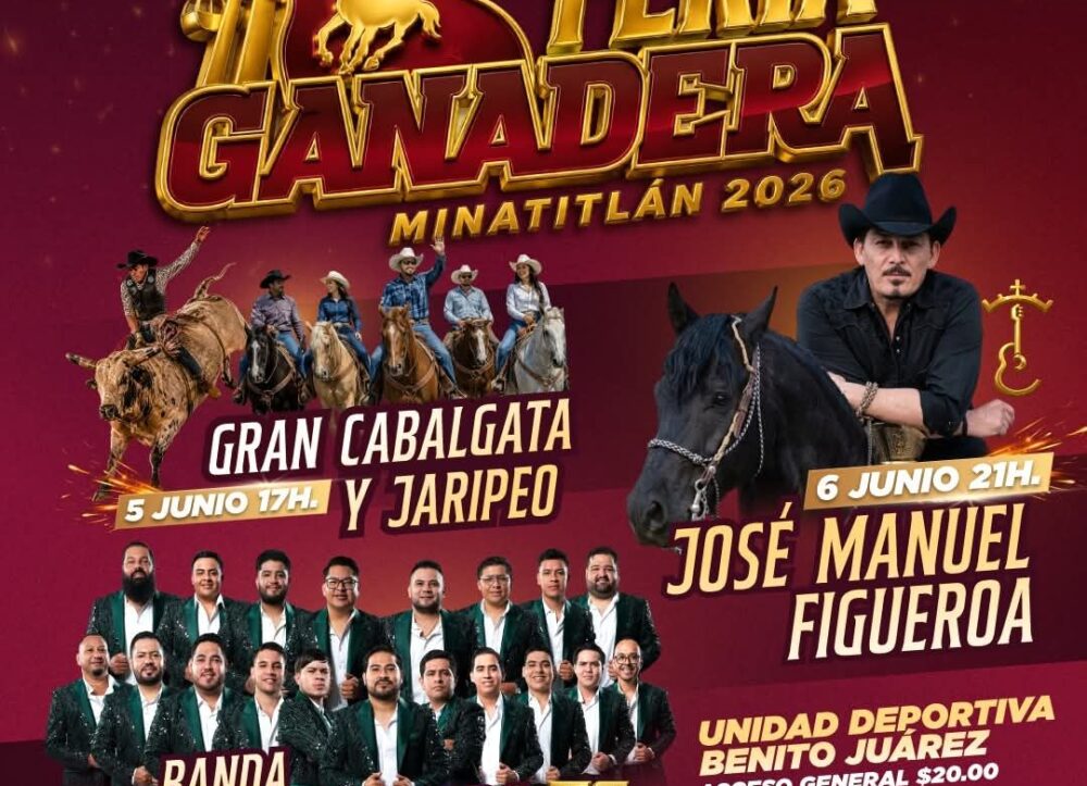 Feria Ganadera Minatitlán 2026