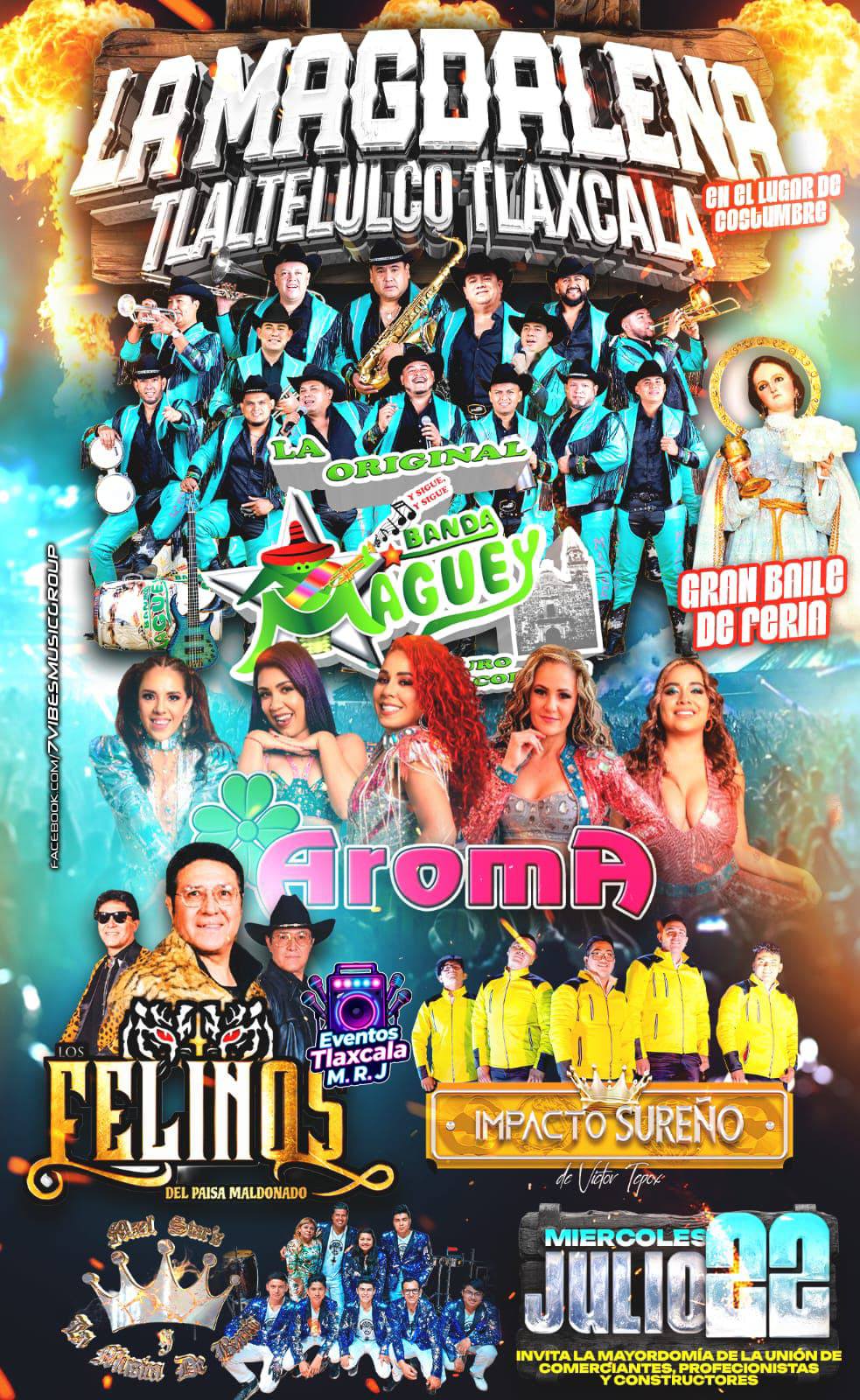 Baile de Feria La Magdalena Tlaltelulco 2026