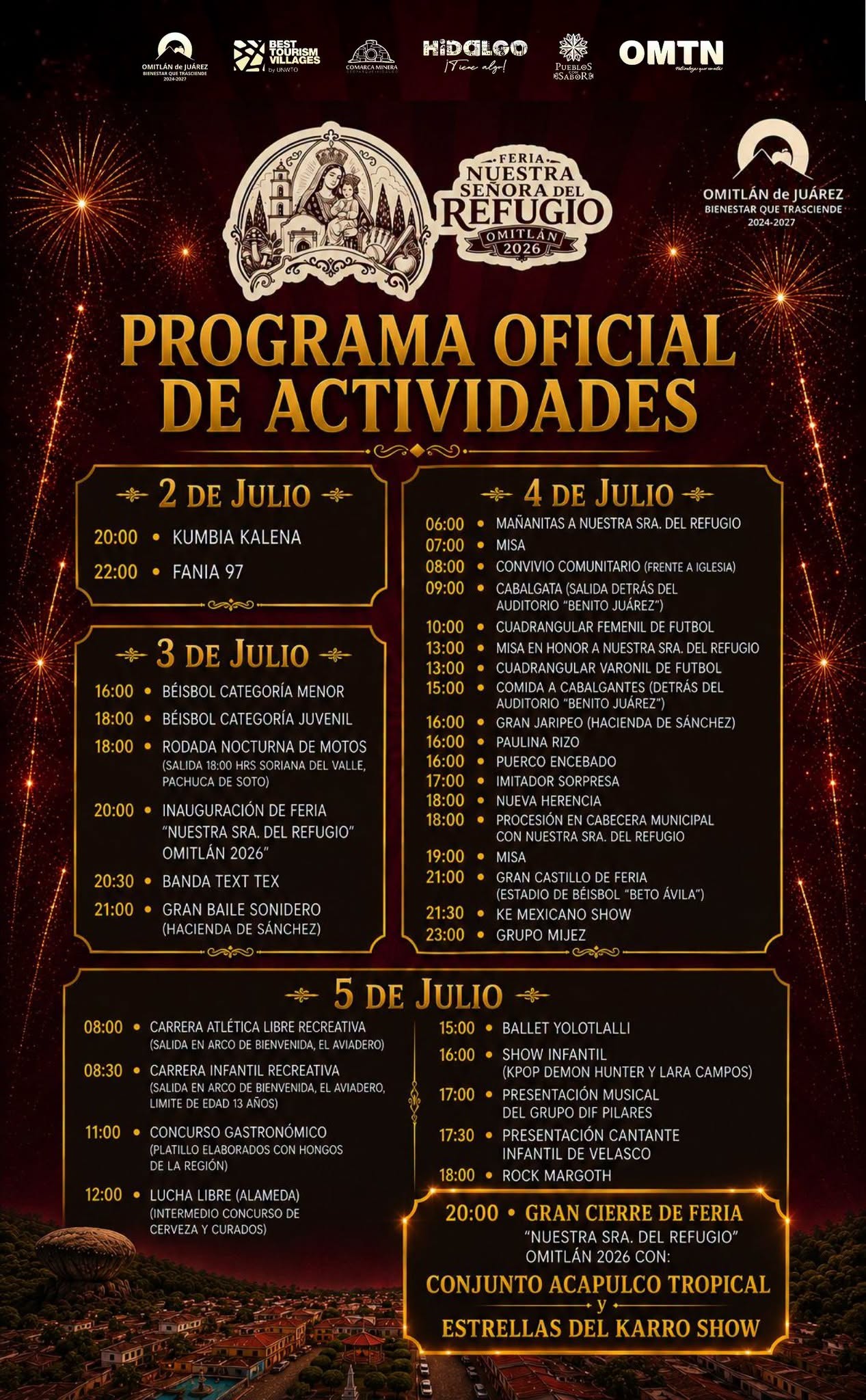 Programa Feria Omitlán 2026