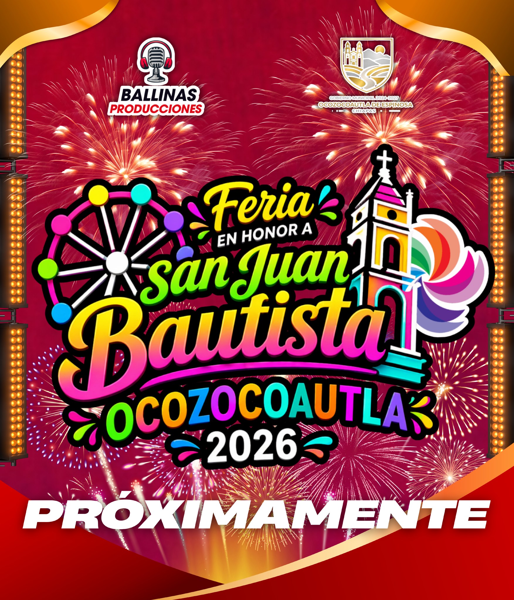 Feria San Juan Bautista Ocozocoautla 2026