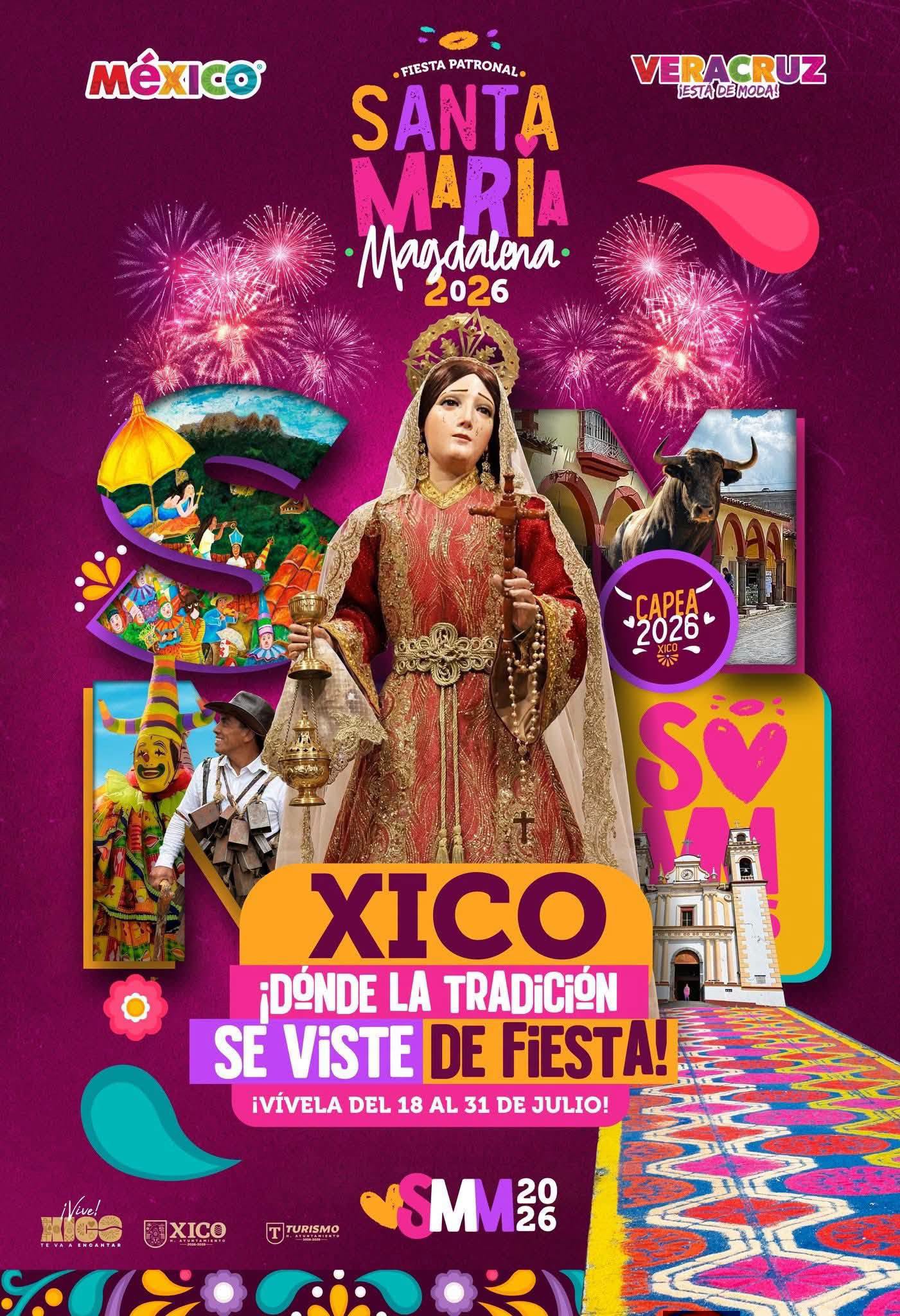 Feria Santa María Magdalena Xico 2026
