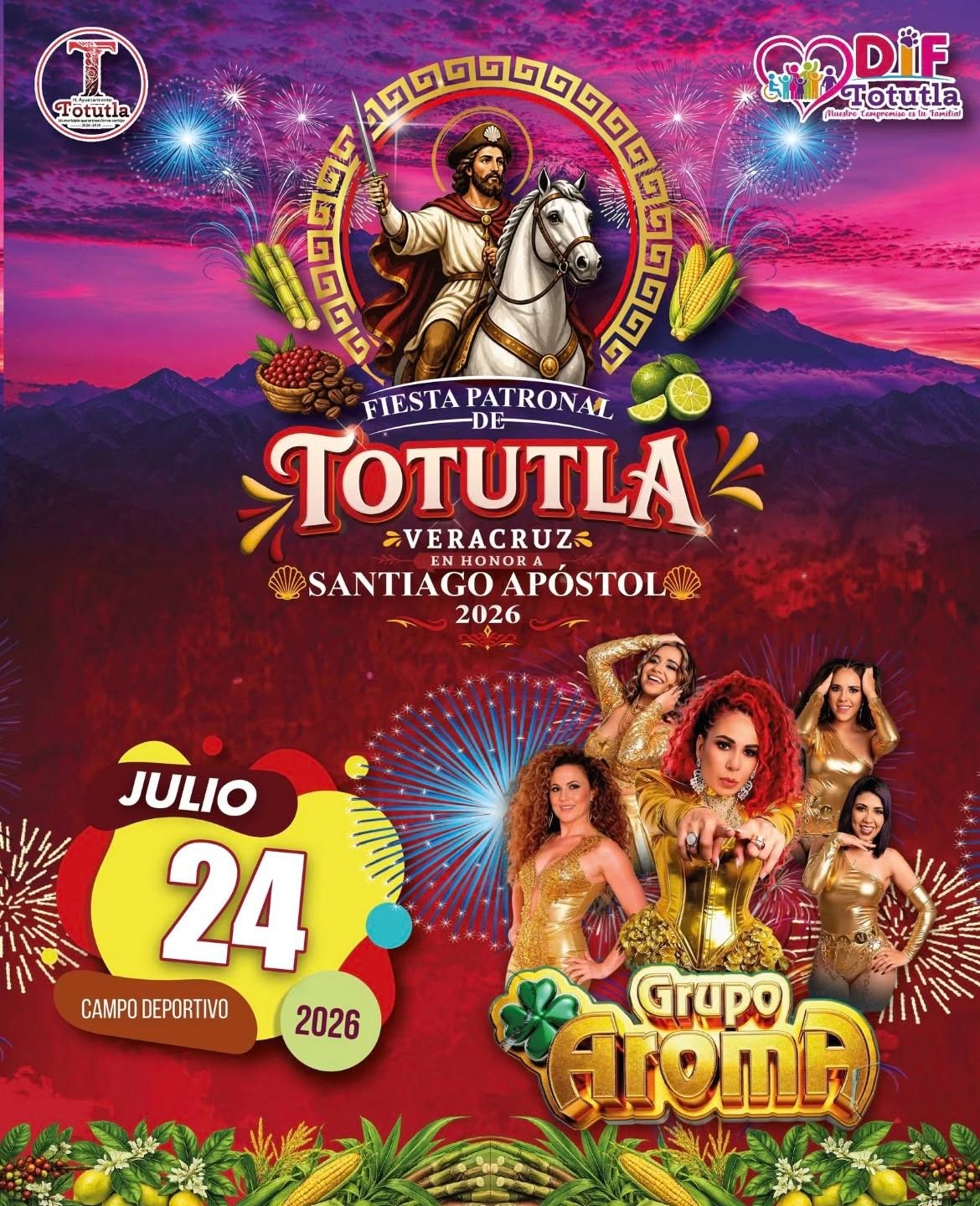 Feria Santiago Apóstol Totutla 2026