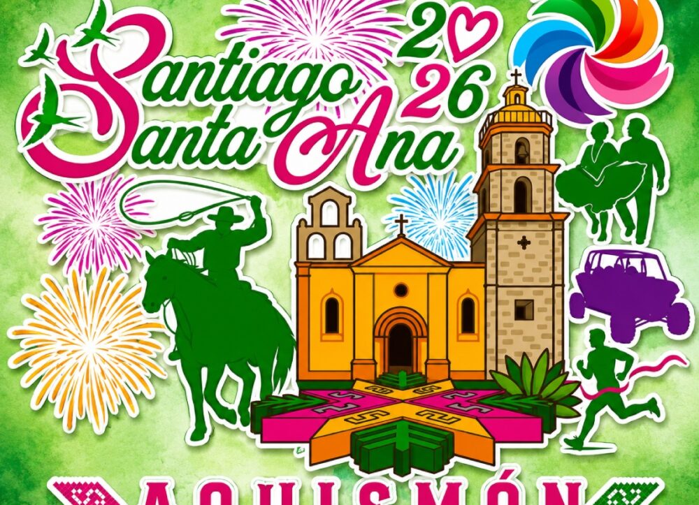 Feria Santiago y Santa Ana Aquismon 2026