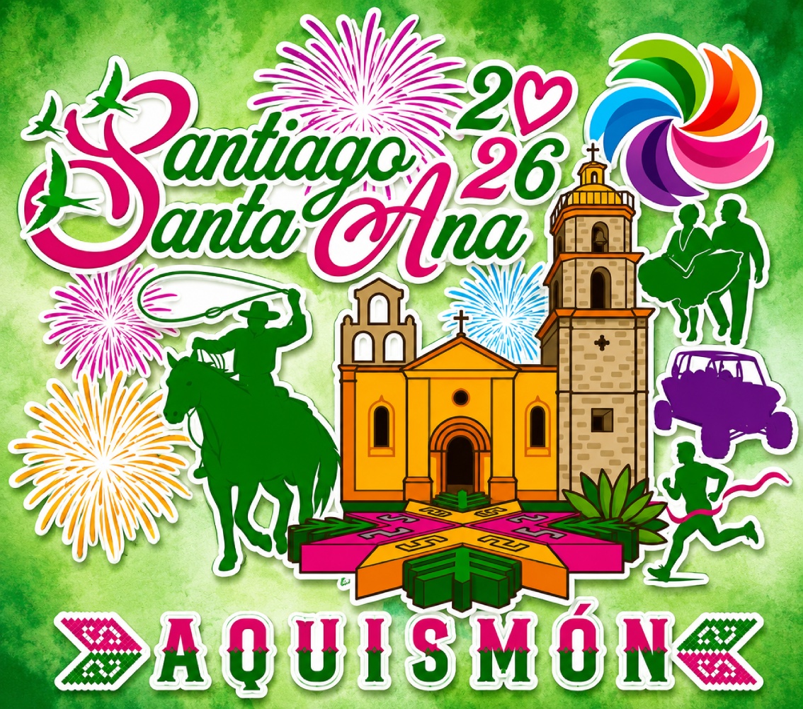 Feria Santiago y Santa Ana Aquismon 2026
