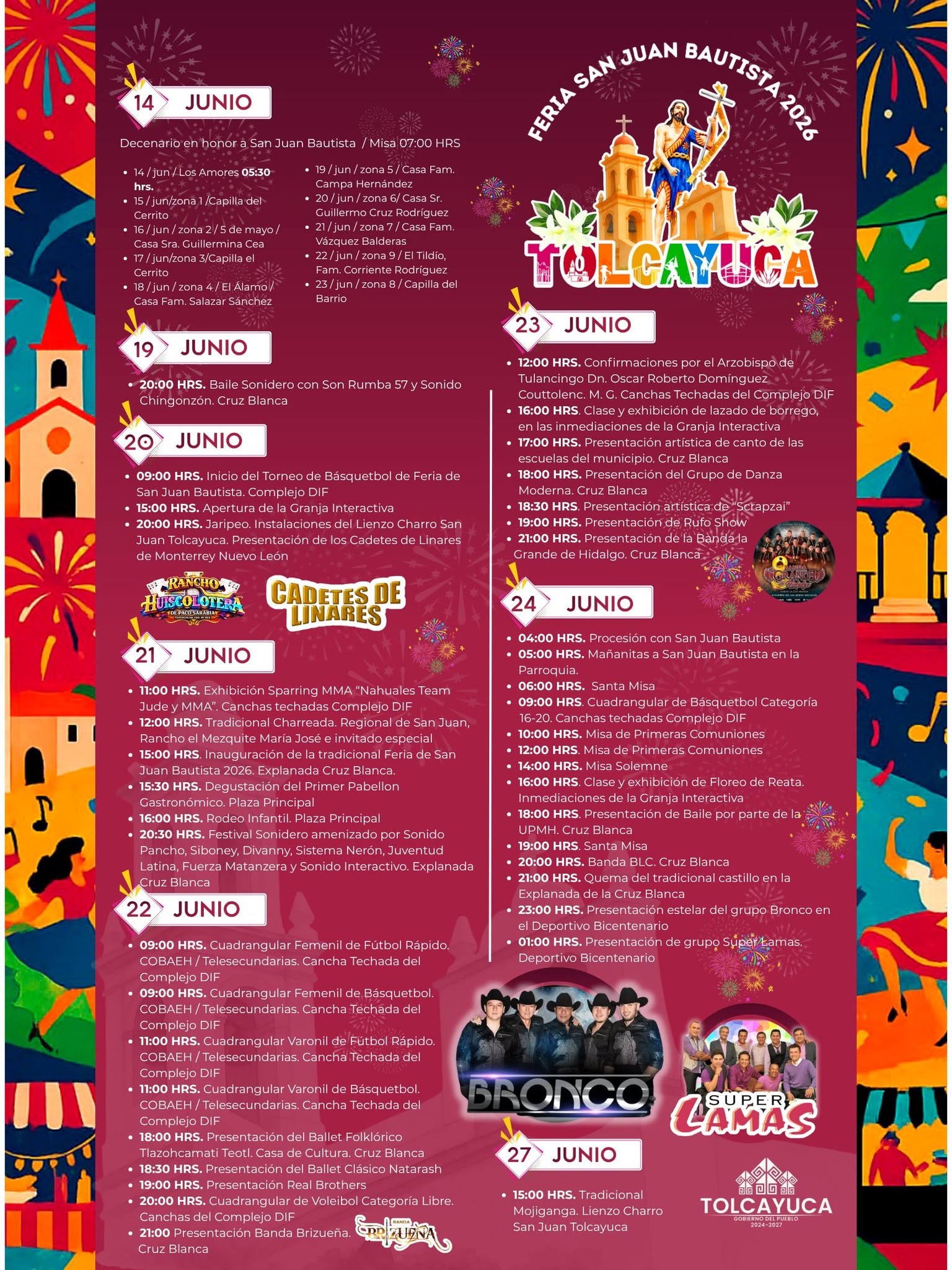 Programa Feria Tolcayuca 2026