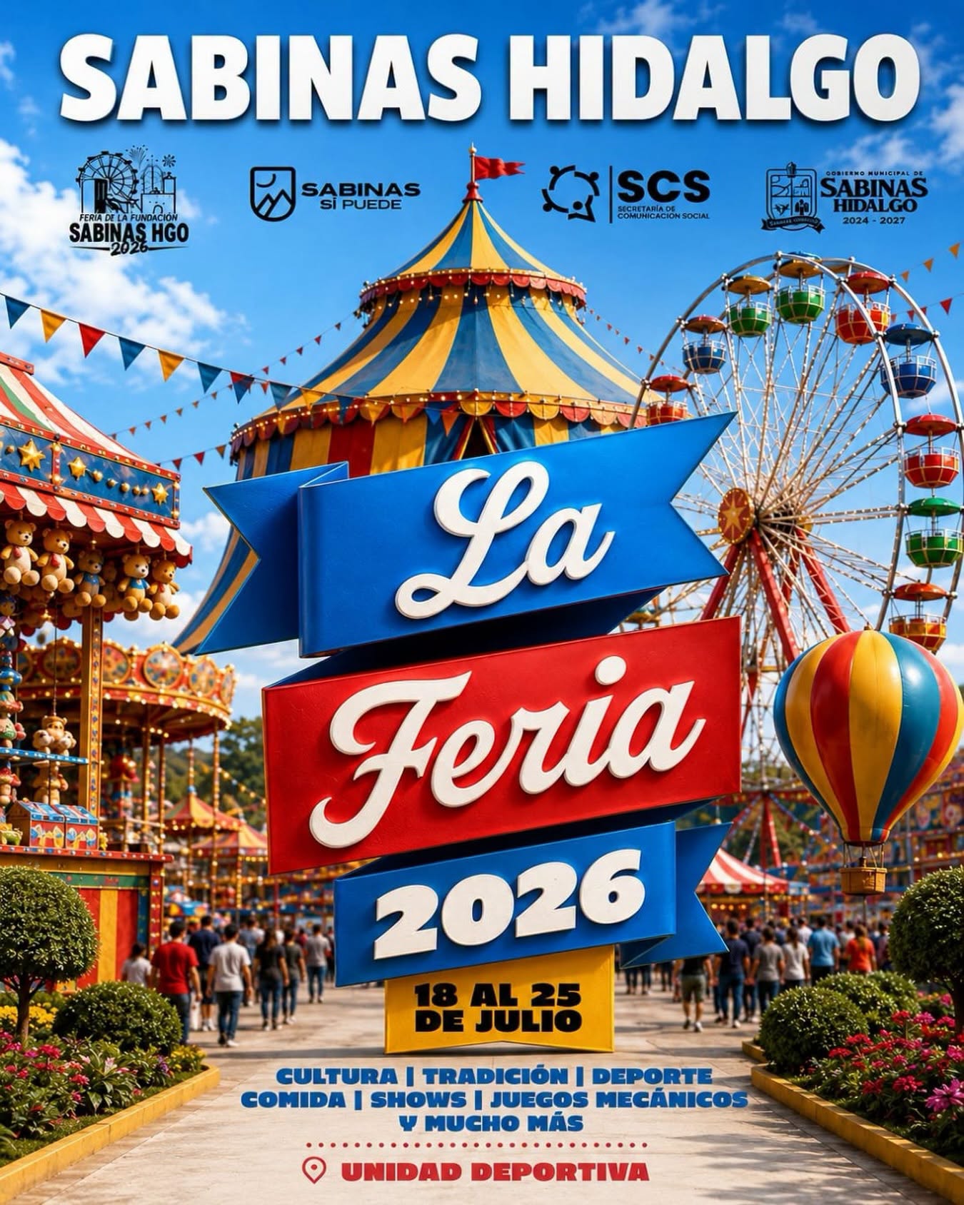 Feria de Fundación Sabinas Hidalgo 2026