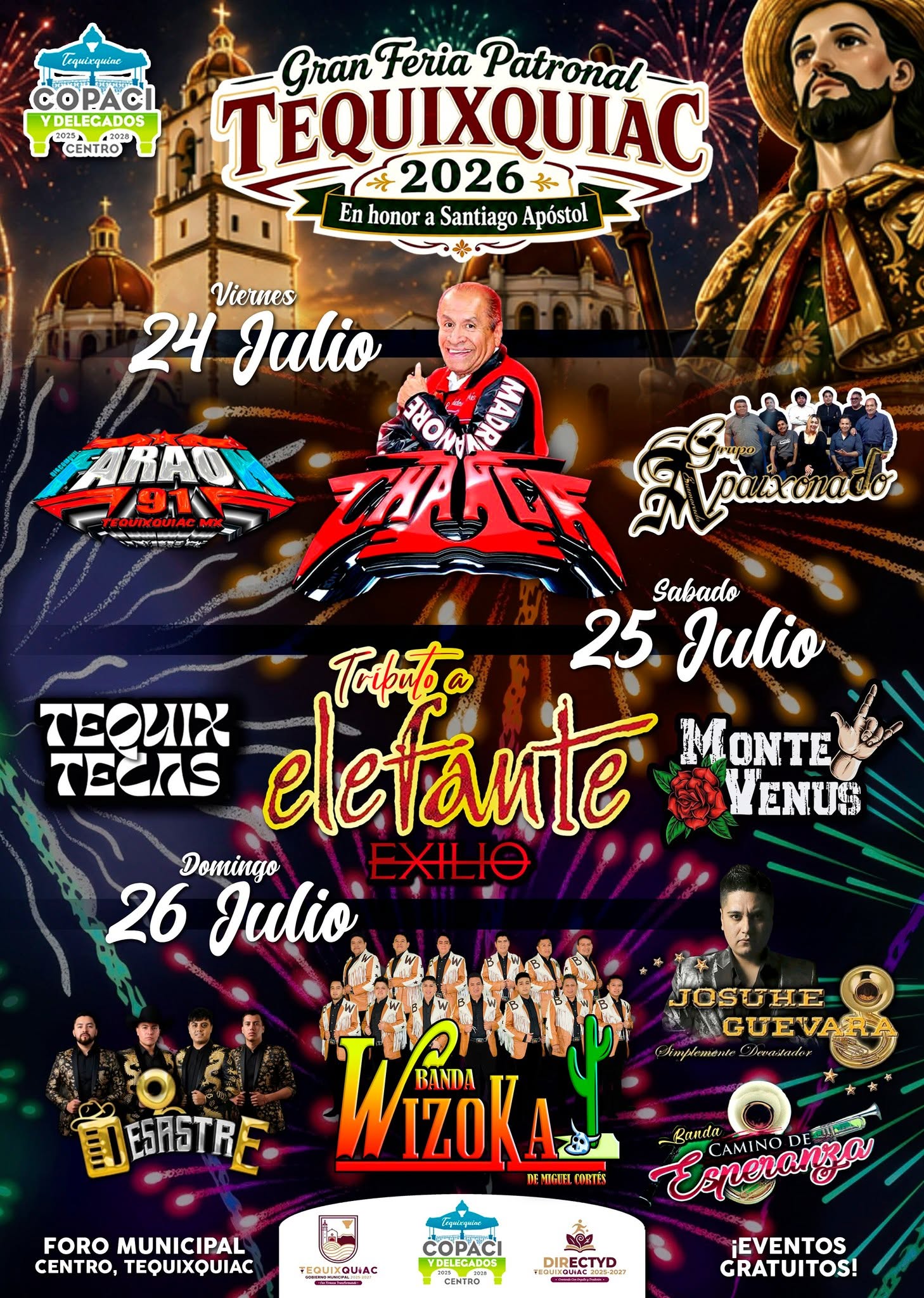 Feria de Santiago Apóstol Tequixquiac 2026