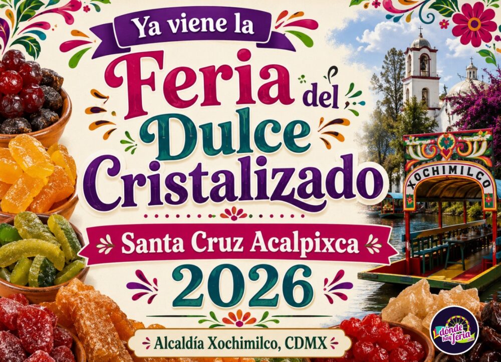 Feria del Dulce Cristalizado Santa Cruz Acalpixca 2026 prev