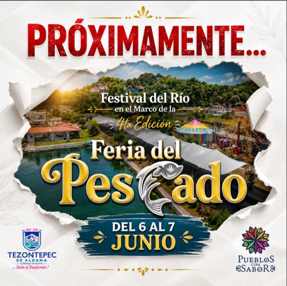 Feria del Pescado 2026 en Tezontepec de Aldama 2026