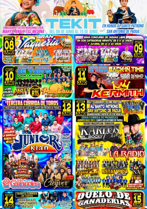 Fiesta Tradicional Tekit 2026