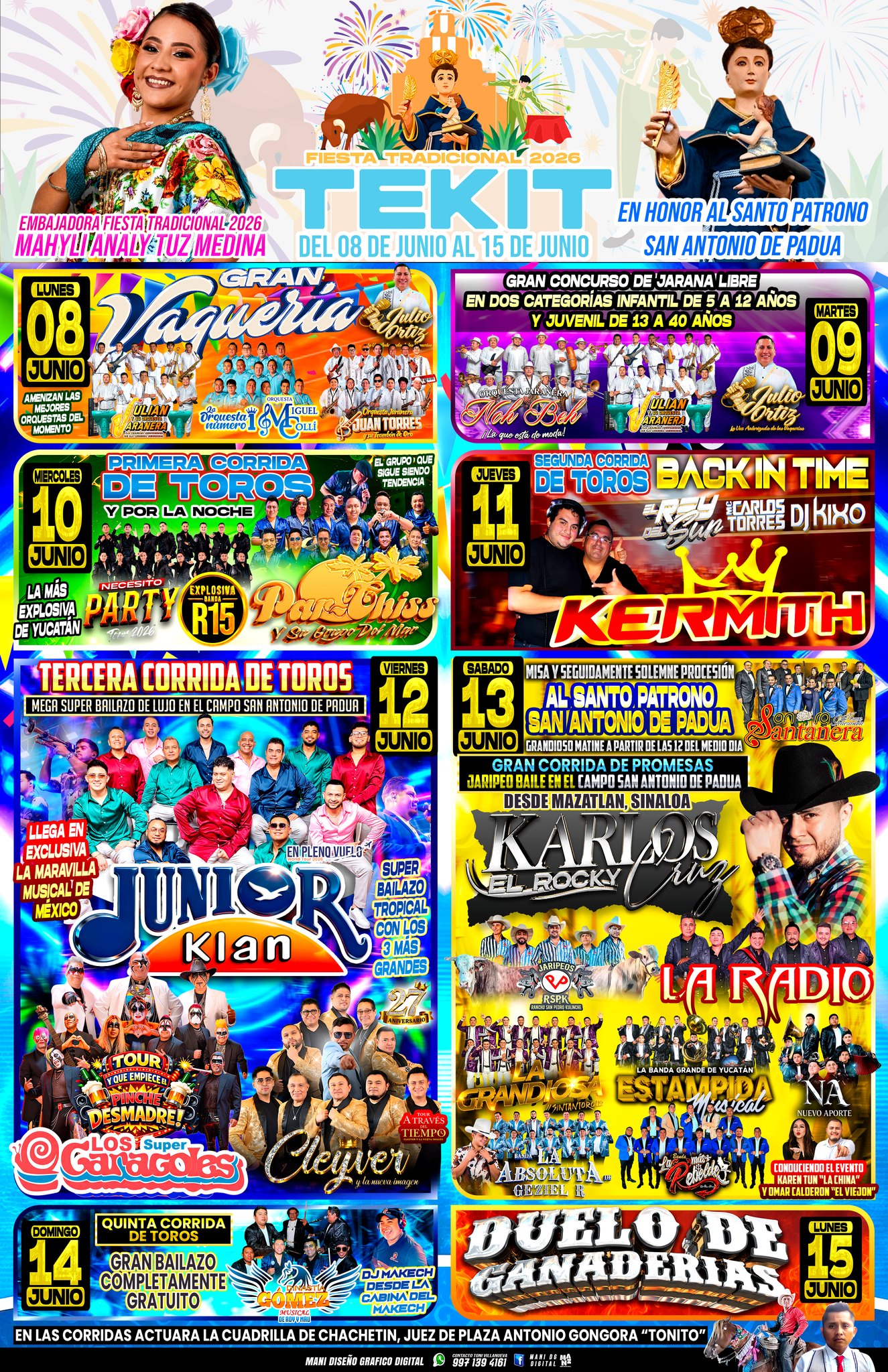 Fiesta Tradicional Tekit 2026