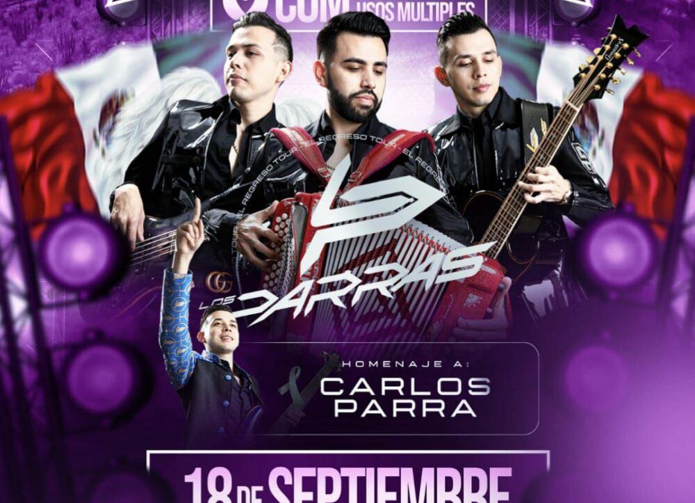 Los Parras en Los Mochis Sinaloa Septiembre 2026
