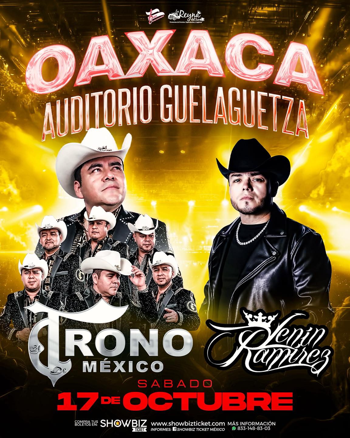 Trono de México Lenin Ramirez Oaxaca Auditorio Guelaguetza 2026