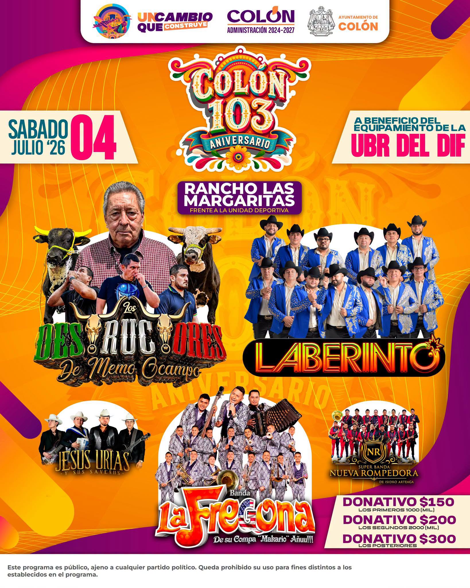 Colon 103 aniversario