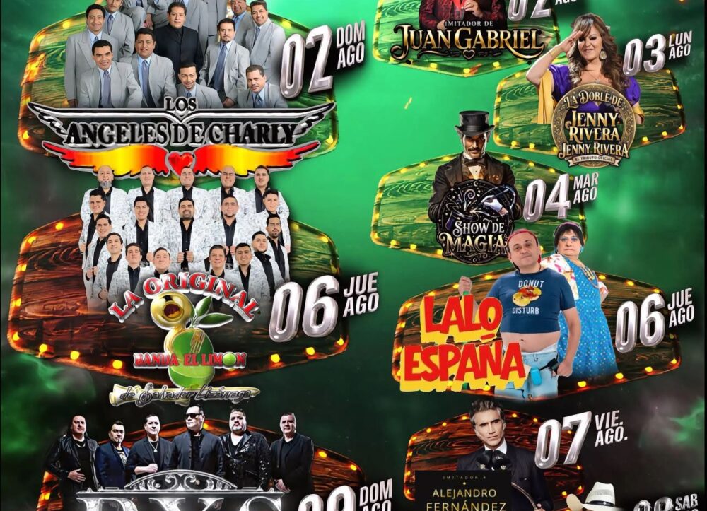 Feria Filomeno Mata 2026 elenco