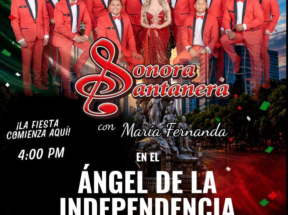 Sonora Santanera en el Angel de la Independencia
