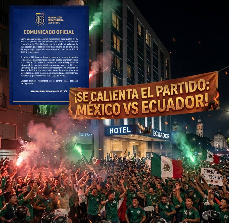 México vs Ecuador Comunicado