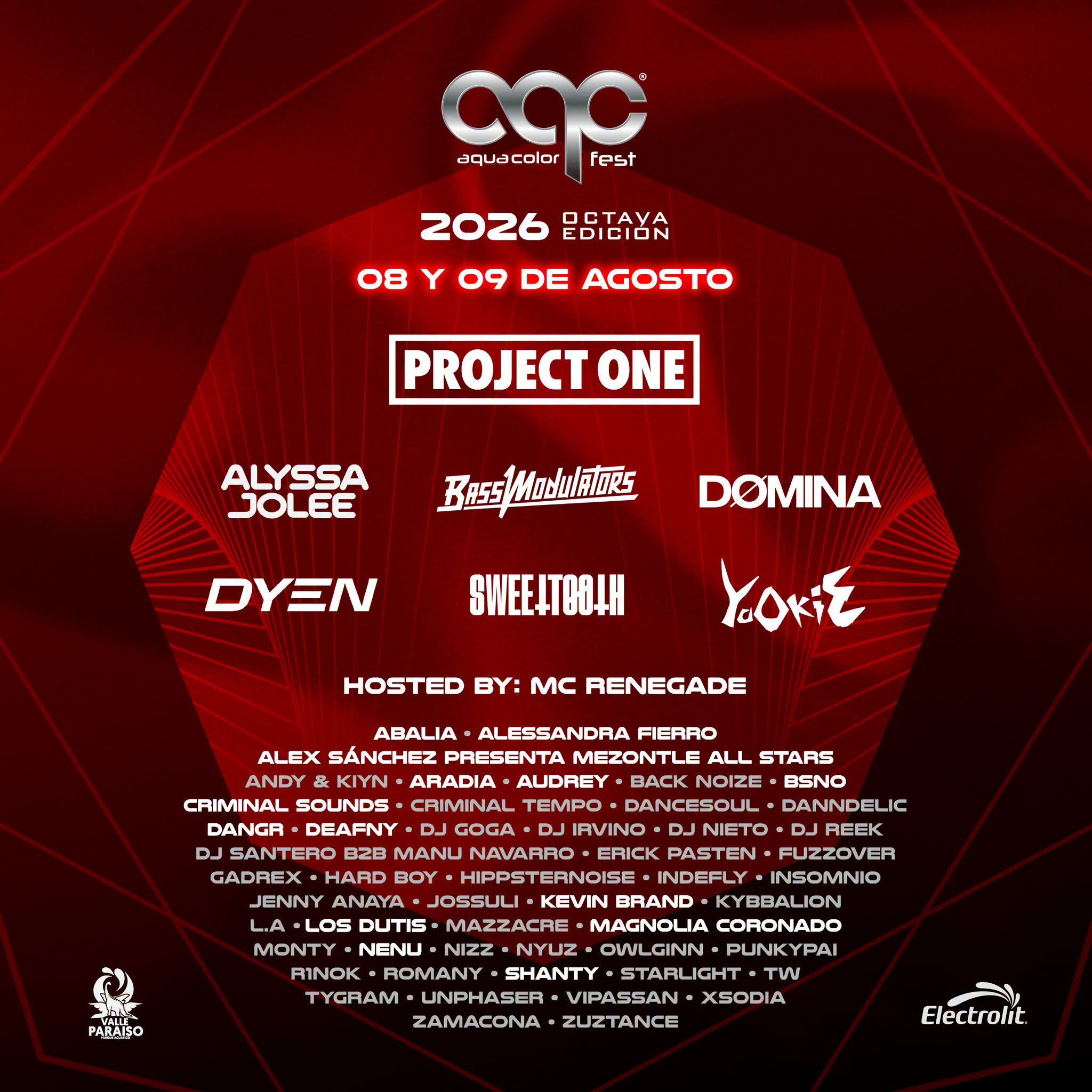 Cartel Aqua Color Fest 2026