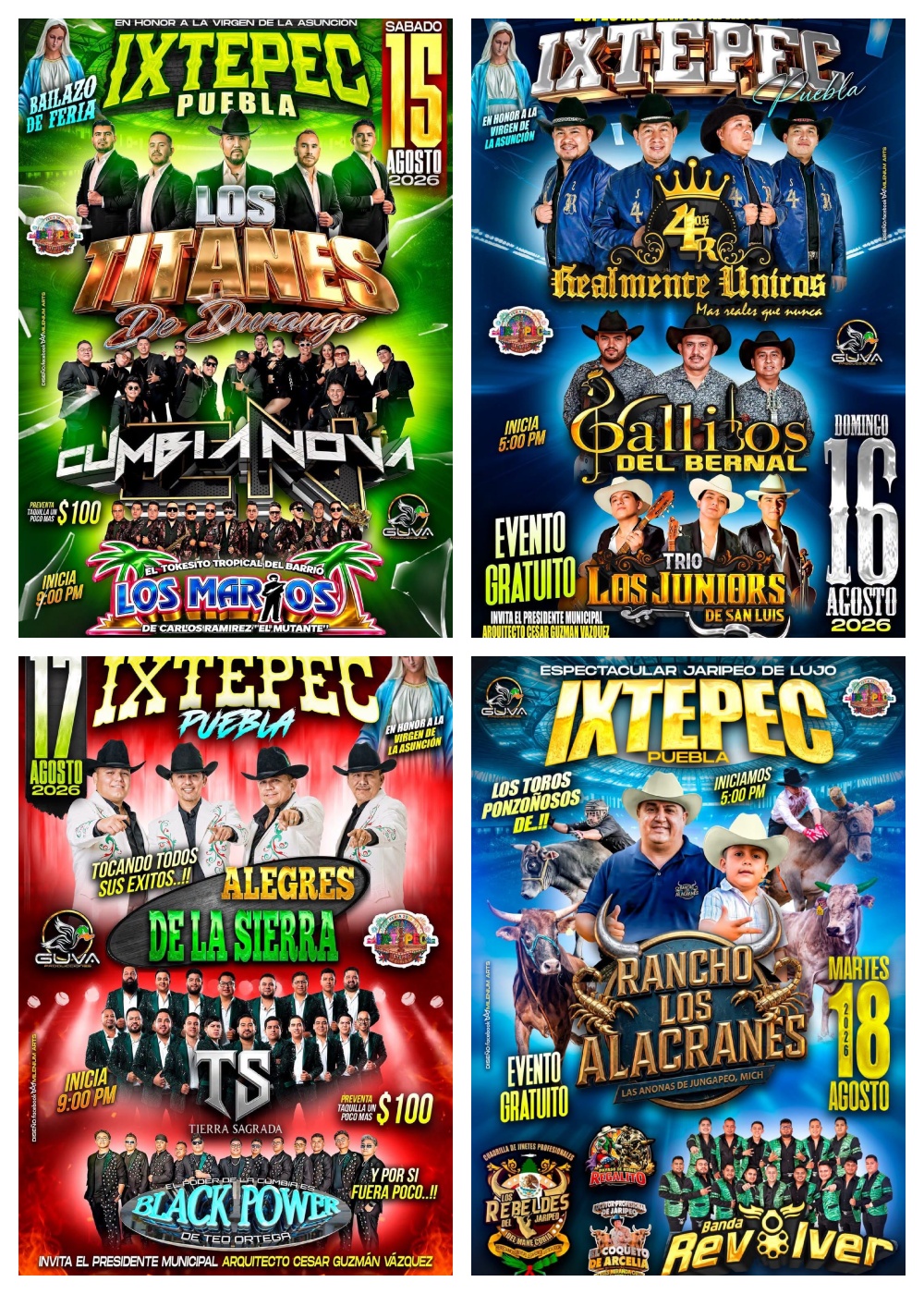Feria Patronal Ixtepec 2026