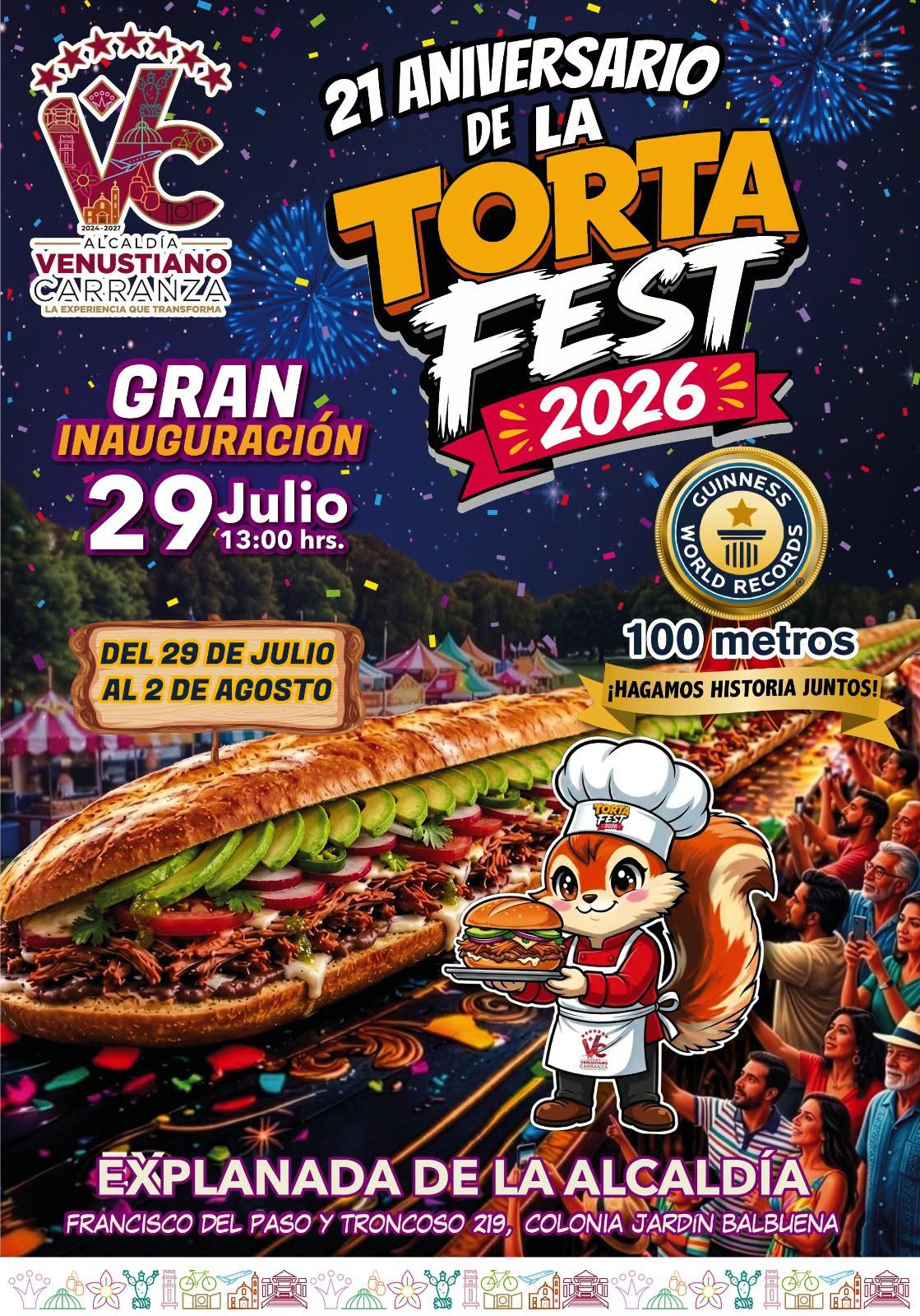 Feria de la Torta 2026 oficial