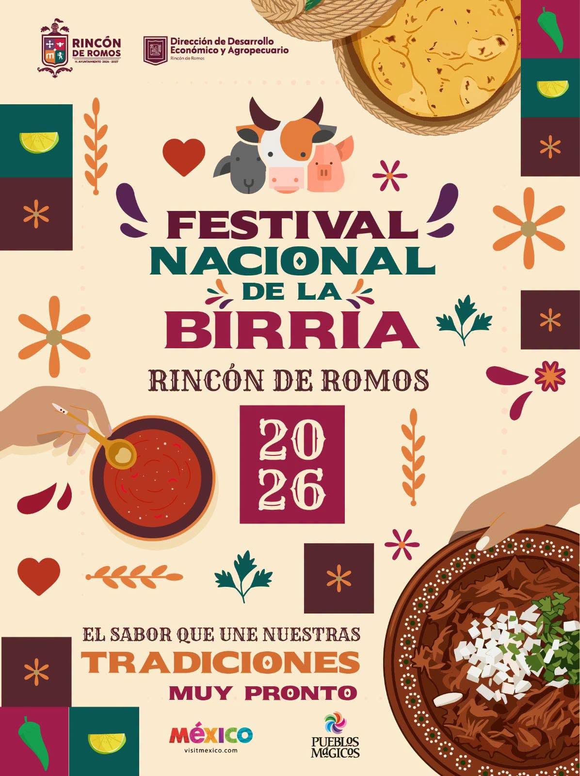 Festival Nacional de la Birria Rincon de Romos 2026