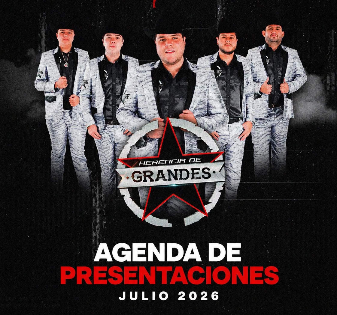 Herencia de Grandes Agenda Julio 2026