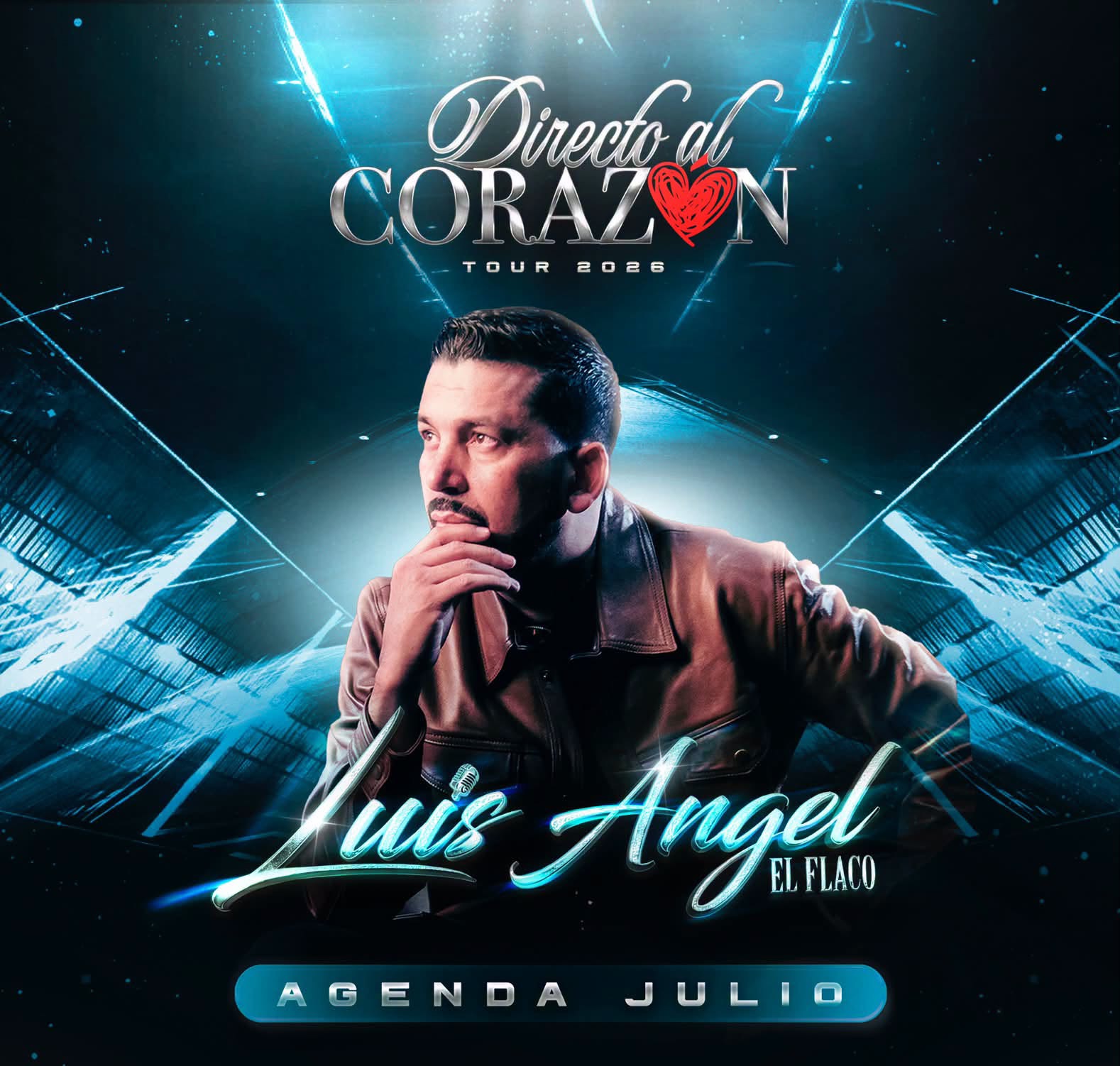 luis angel el flaco agenda eventos julio 2026