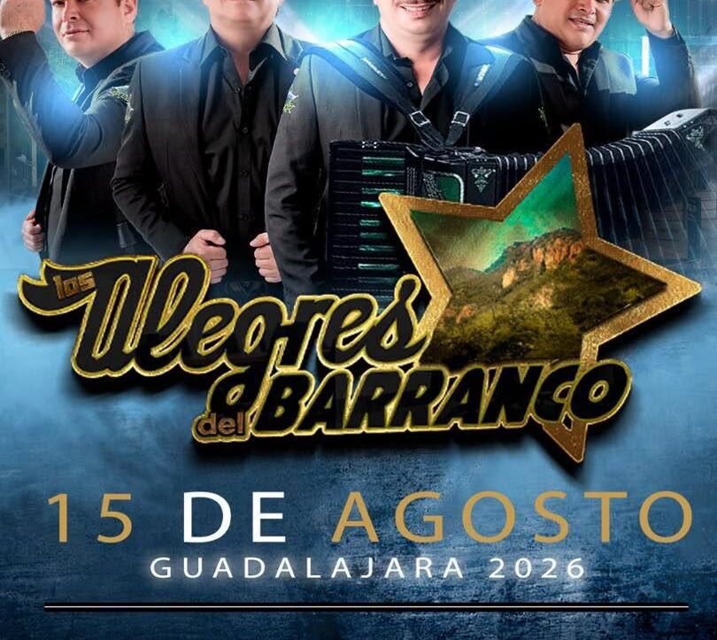 Alegres del Barranco Arena Guadalajara 2026