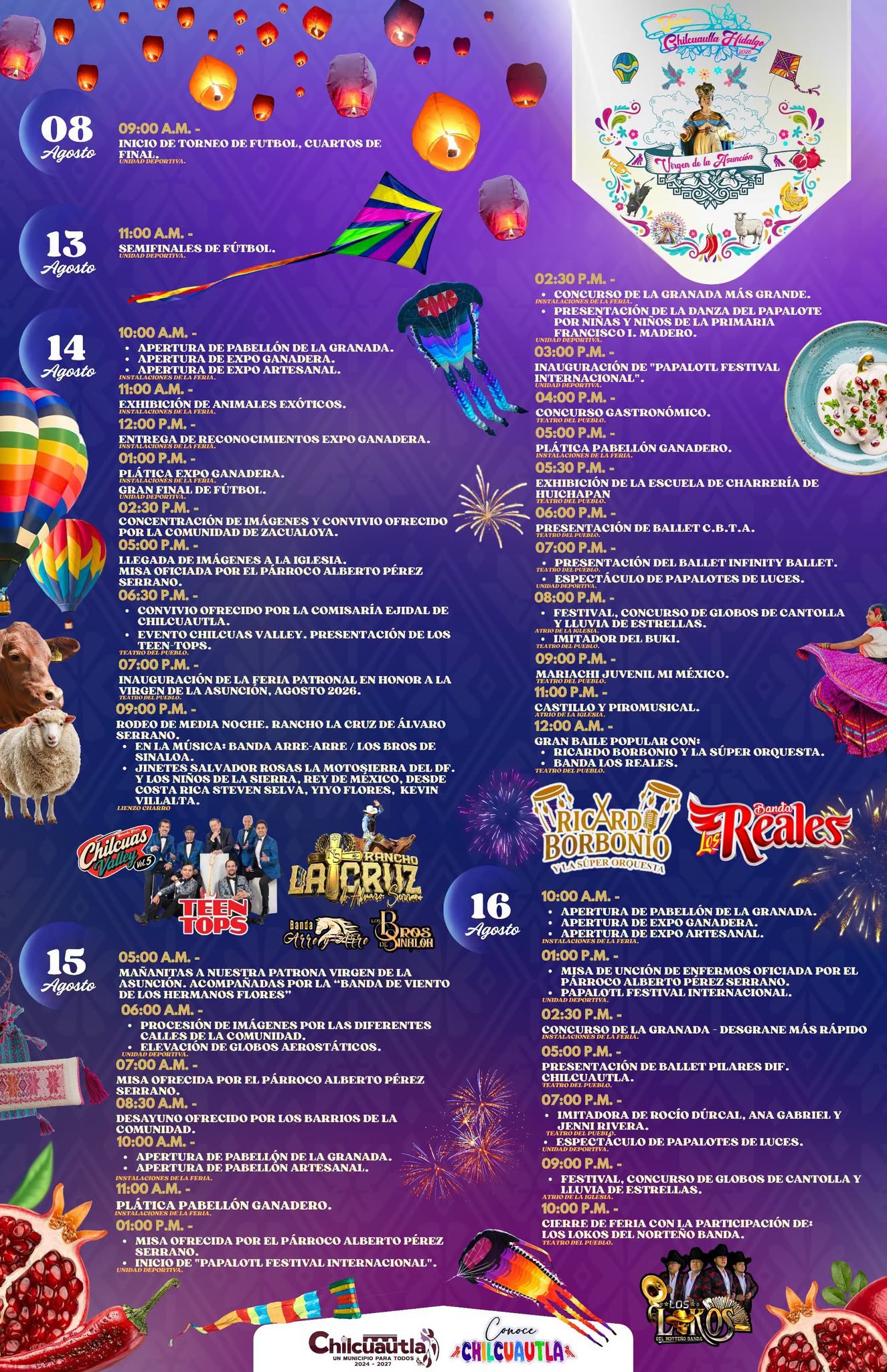 Programa Feria Chilcuautla 2026