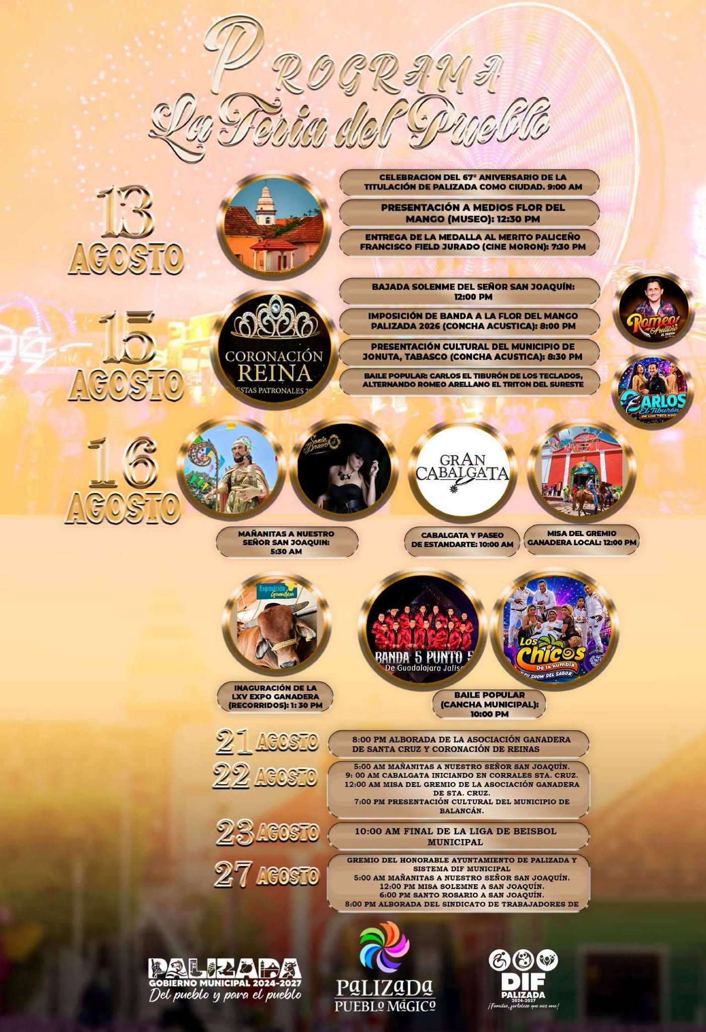 Programa Feria Palizada 2026