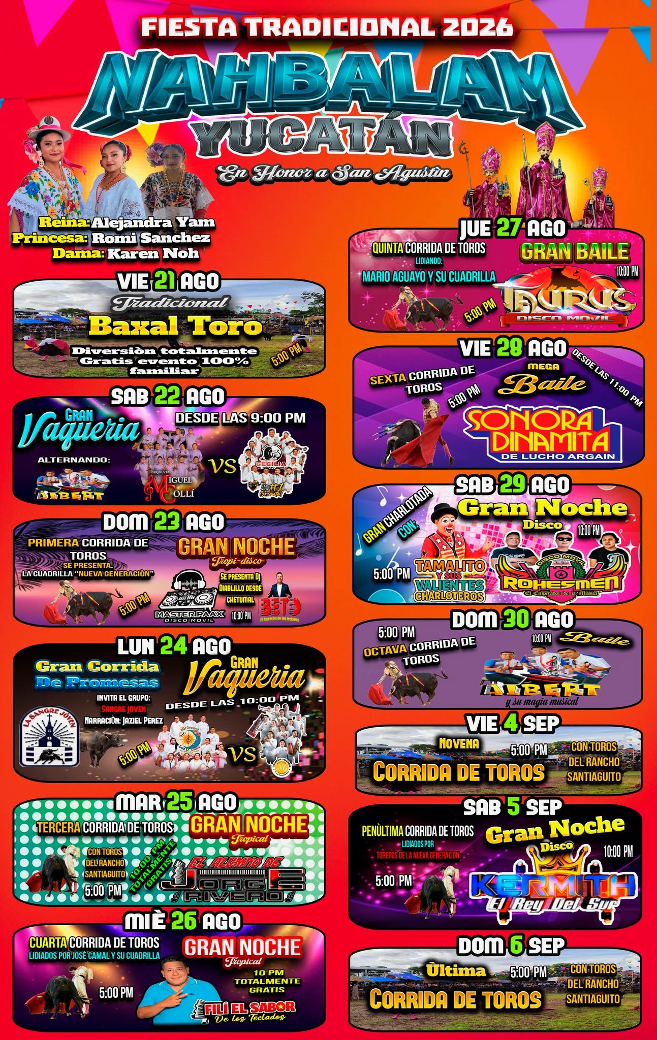 Programa Feria Tradicional Nahbalam 2026