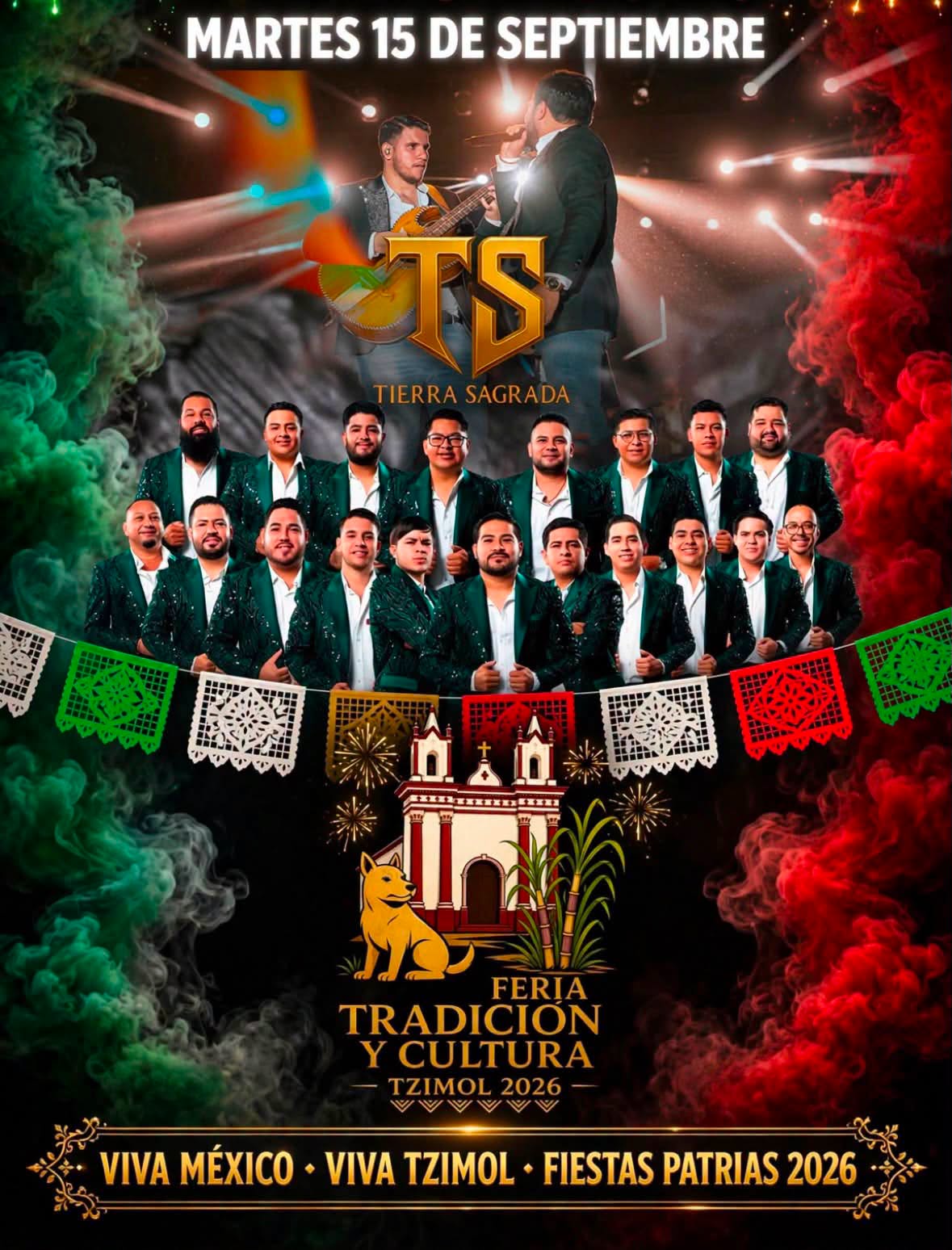 Banda Tierra Sagrada en la Feria Tzimol 2026