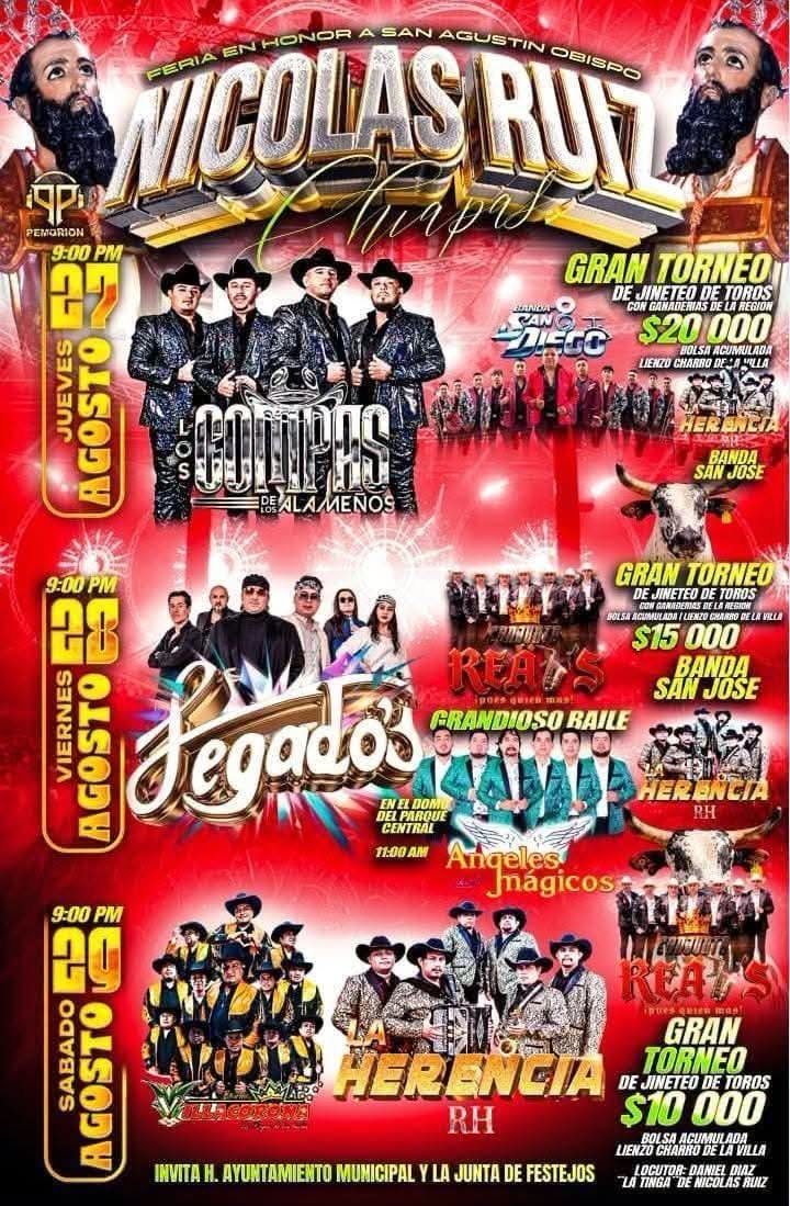 Feria de San Agustín Nicolás Ruiz 2026