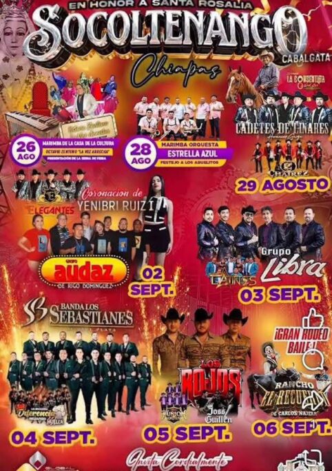 Feria de Santa Rosalia Socoltenango 2026