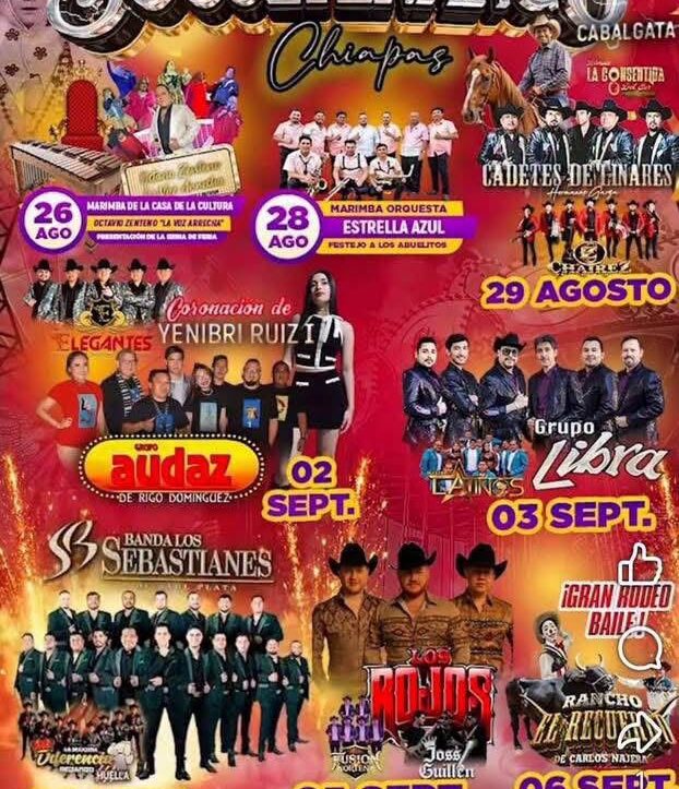 Feria de Santa Rosalia Socoltenango 2026