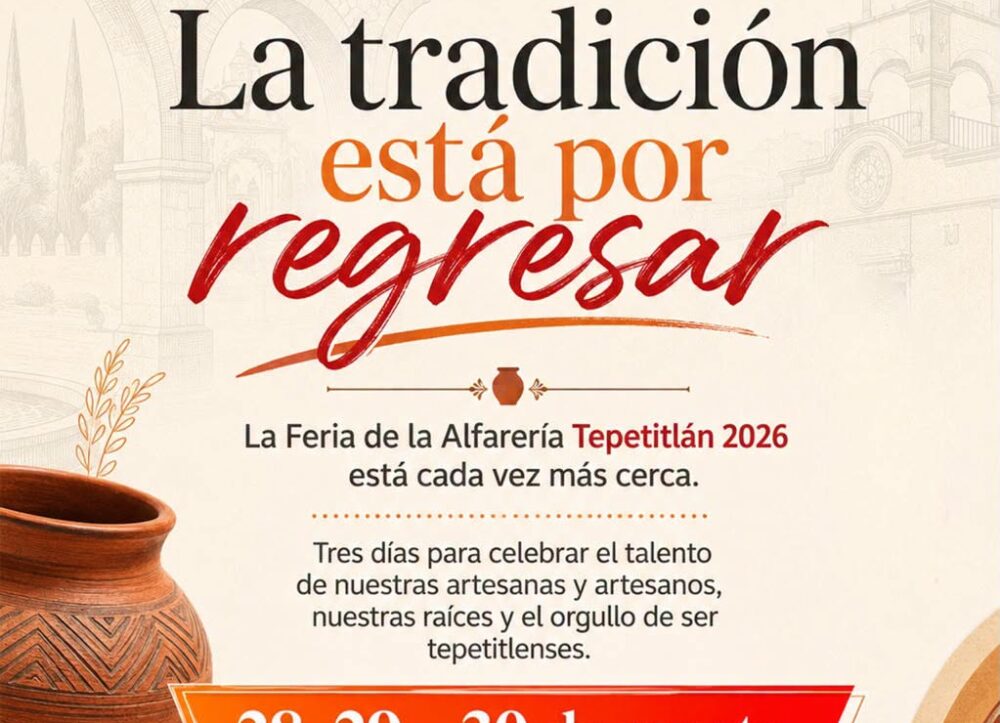 Feria de la Alfarería Tepetitlán 2026