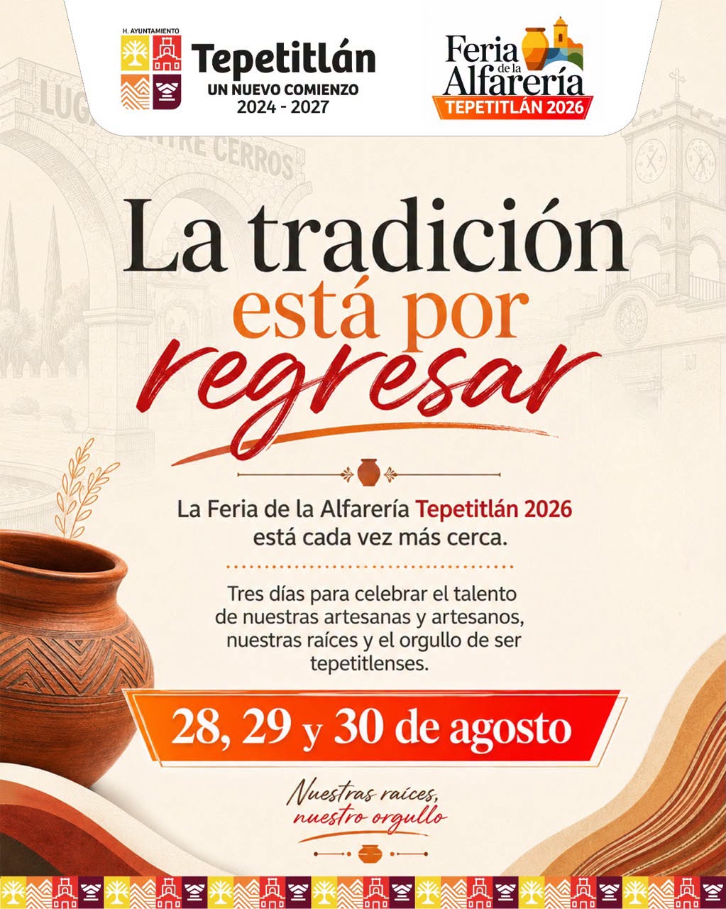 Feria de la Alfarería Tepetitlán 2026
