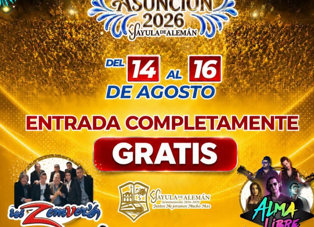Feria de la Asunción Sayula de Aleman 2026
