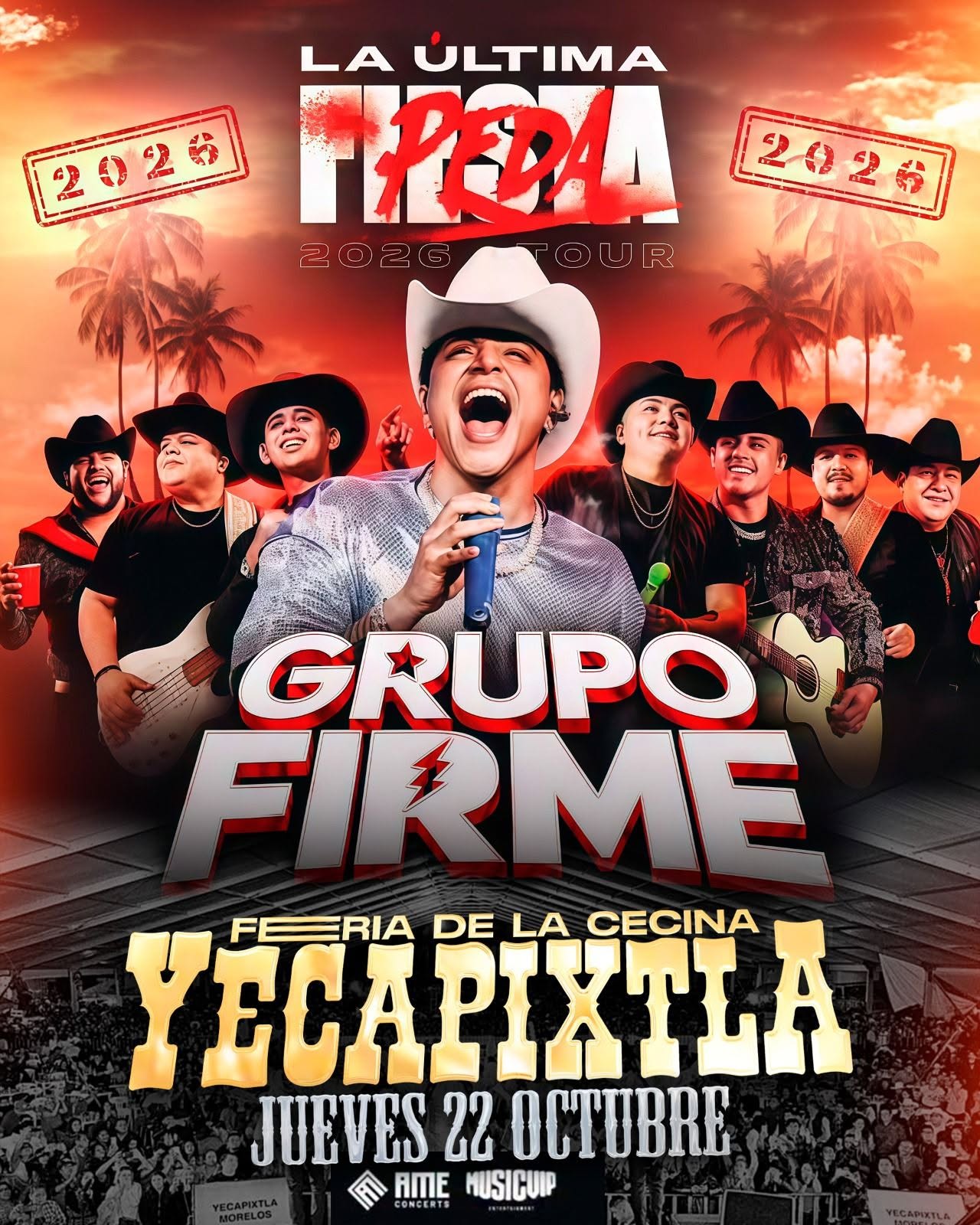 Grupo Firme en la Feria Yecapixtla 2026